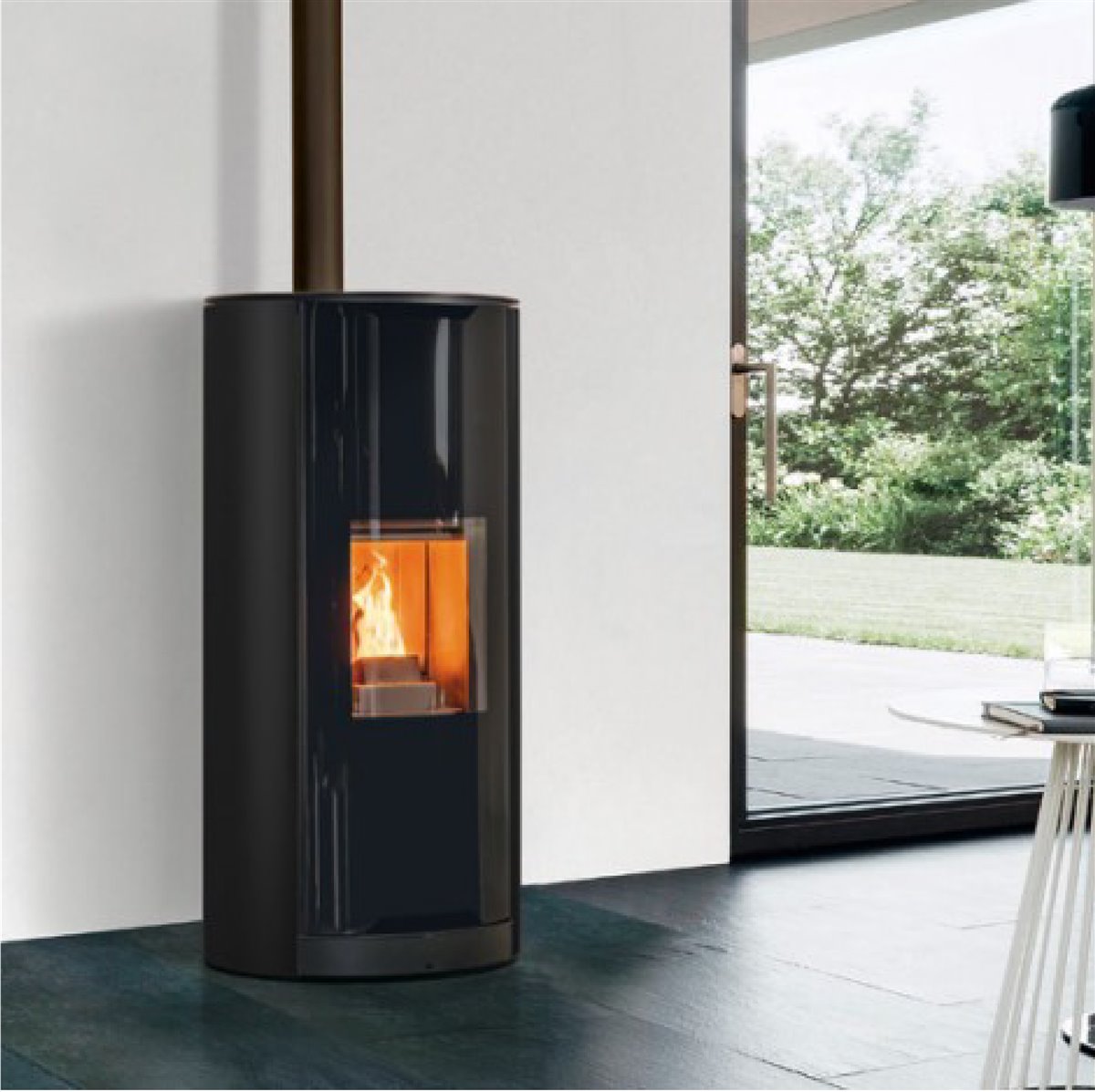Didatto srl P921 T Top Steel Glass