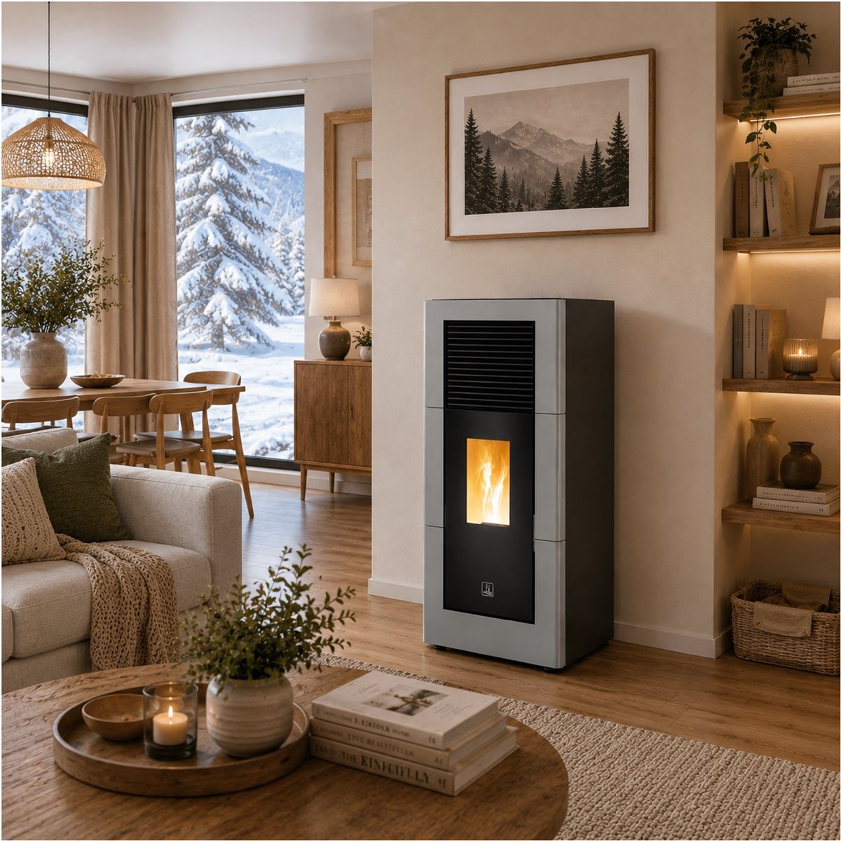 Didatto srl Air Pellet VCC 8 Kw - Lux