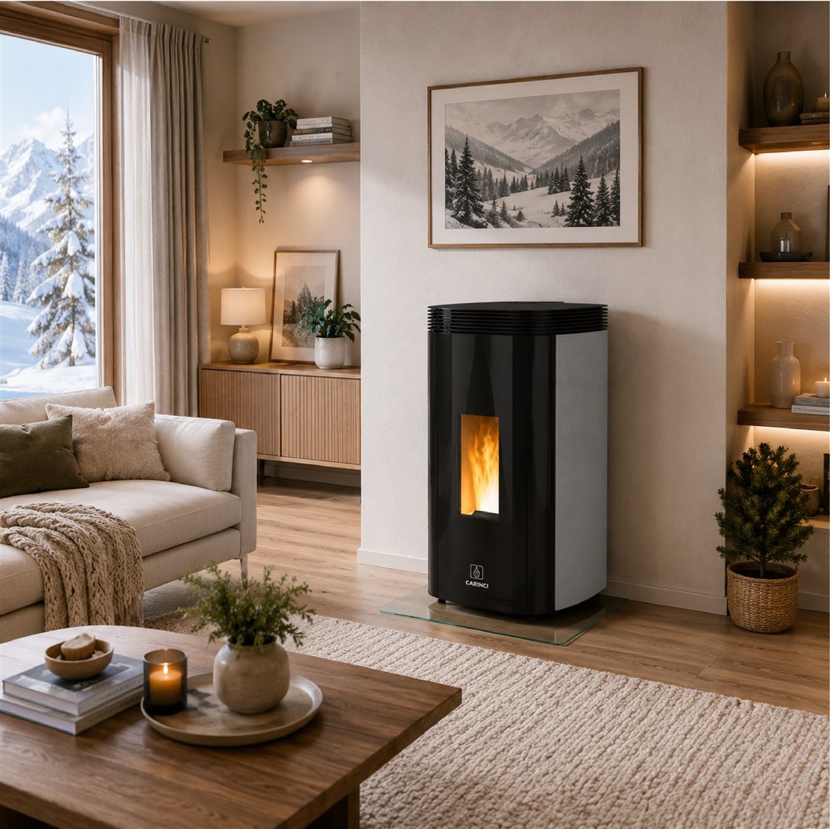 Didatto srl Air Pellet VCC 18 Kw - Harmony