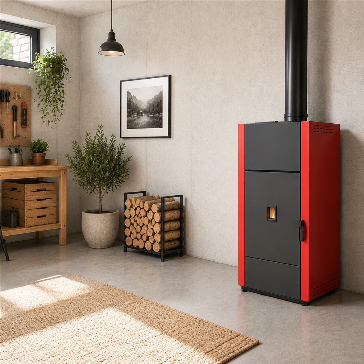 Didatto srl Air Wood VC Box 15 Kw Max - 2 Bocchette post.