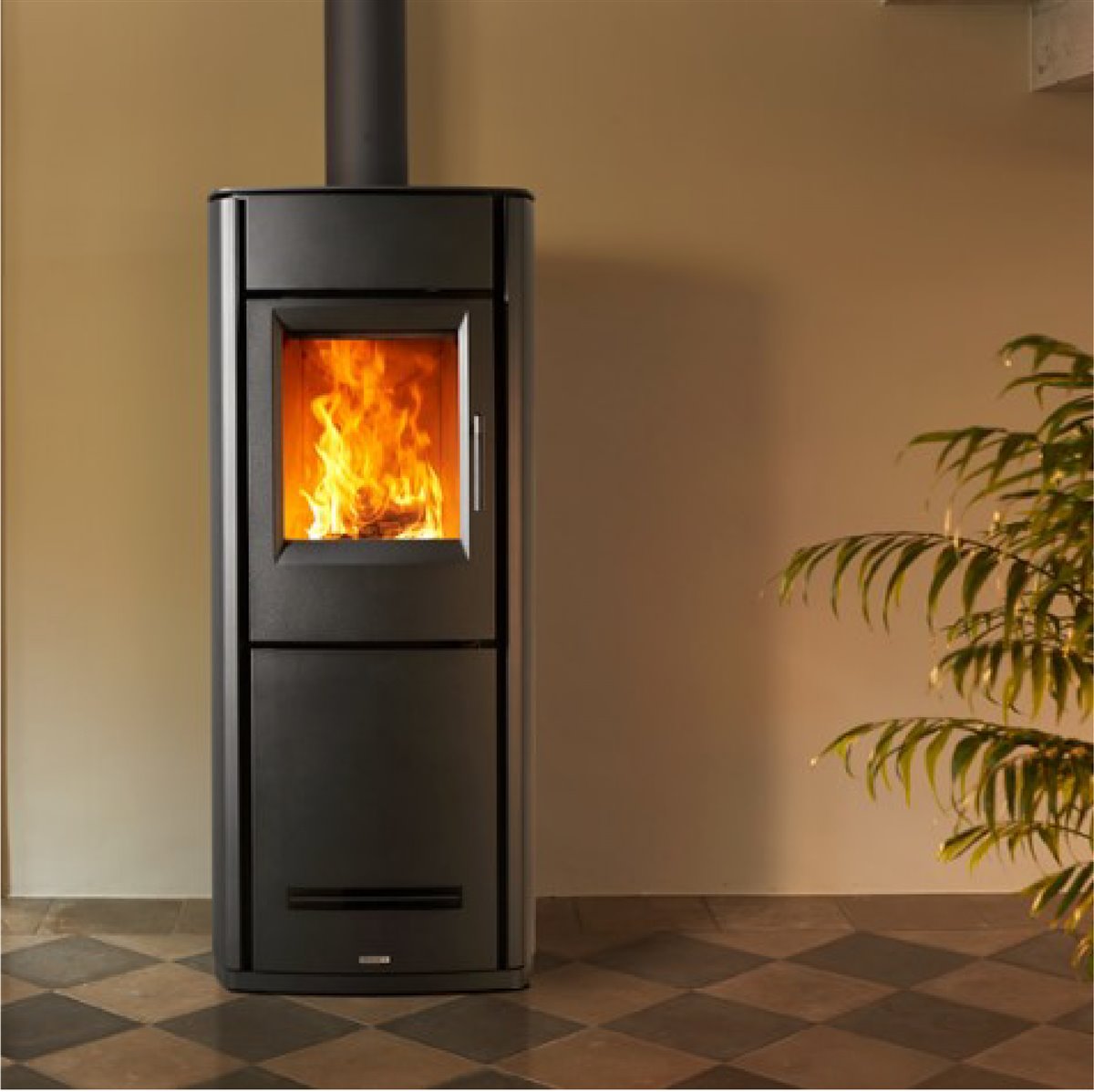 Didatto srl E228 Steel Scarico Superiore - Nero
