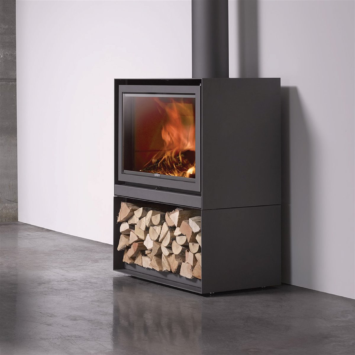 Двухконтурная печь для дома