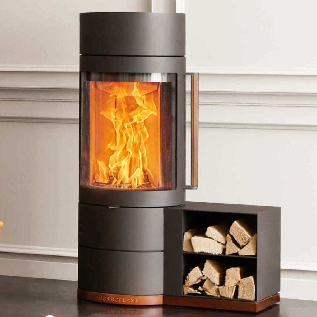 Stufa A Legna EKONOMIK LUX 7kW Beige Acciaio - Riscaldamento Ambienti Casa, Calore Efficiente - Foto 5