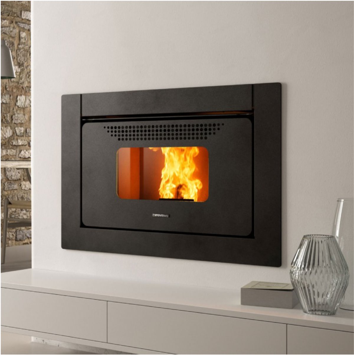 Irori Inserti a pellet Stove Italy