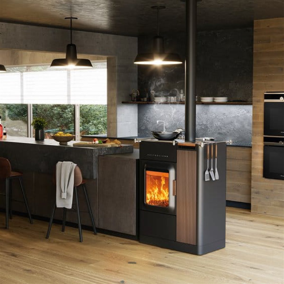 Didatto srl Mo Duo Cook cooking type 2 Acciaio