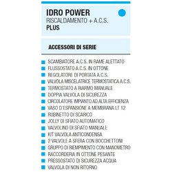 Idro Power Slim Cristal Classic con ACS Plus 30 Kw 1