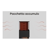 Rika - Connect Wood raccordo per il pacchetto di accumulo, raccordo uscita fumi superiore + Pacchetto Accumolo (per raccordo uscita fumi superiore), capacita accumulo 75 kg