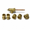 Carinci - Kit raccordi in ottone completo per l’installazione del collettore solare, Diametro 22 mm Carinci - Kit raccordi in ottone completo per l’installazione del collettore solare, Diametro 22 mm