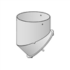 Stuv - Raccordo uscita fumi verticale Ø 150 mm (INDISEPENSABILE per modello senza Kit Conto Termico)