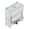 Stuv - Kit raccordo aria esterna 100 mm - da avvitare Stuv - Kit raccordo aria esterna 100 mm - da avvitare