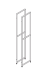 Stuv - Scaffale portalegna h. 200 cm (Stûvgrey ) Stuv - Scaffale portalegna h. 200 cm (Stûvgrey )