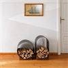 Austroflamm - Portalegna wood box (ovale) Austroflamm - Portalegna wood box (ovale)