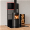 Kemp - Solaria Modulo 40×40 cm in acciaio nero con isolante Kemp - Solaria Modulo 40×40 cm in acciaio nero con isolante