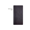 Hoxter - Rivestimento in refrattario nero 67/45/51L sinistra