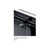Hoxter - Registro aria piatto nero
