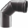 Austroflamm - Curva 90° - consente uscita fumi posteriore/laterale con modulo 072104-29 - 072107-29 - 072108-29