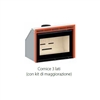 Leka - Kit di maggiorazione aria convettiva con cornice 3 lati