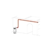 Nobis - Kit canalizzazione superiore / Laterale (tubo diam. 60 L 300 mm) - 1 Pz